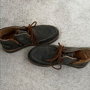 Born Dark brown Ankle Boots with Brown Laces